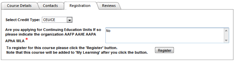 Registration