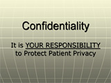 Confidentiality