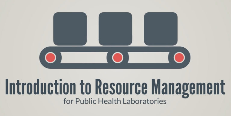 Introduction to Resource Management for Public Health Laboratories