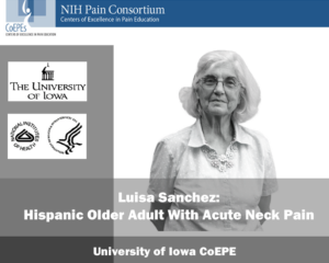 Luisa Sanchez: Hispanic Older Adult with Acute Neck Pain
