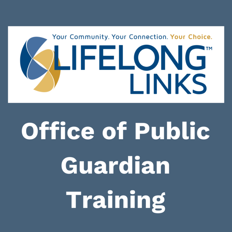Office of Public Guardian Training